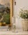 An exceptional and uncommon vintage hand-blown art glass bottle by VIOL Glas, retaining both its original factory foil...