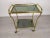 Vintage Gold Brass Bar Cart, 1960s For Sale - Image 3 of 17