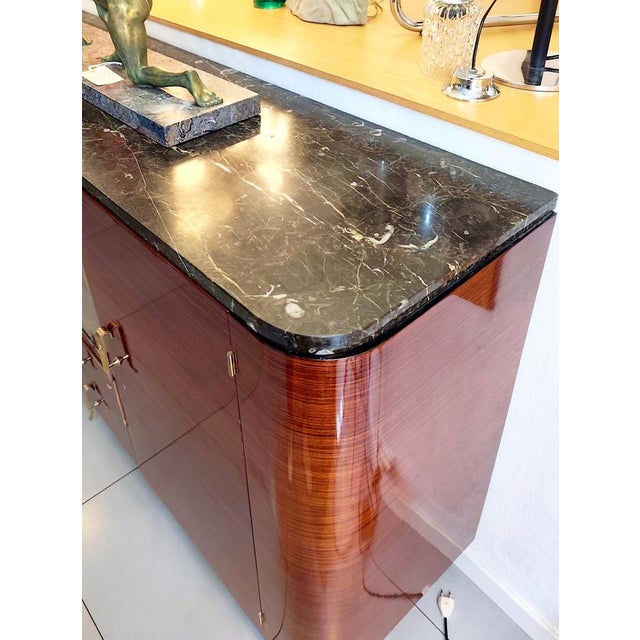 Vintage Credenza in Wood, 1930s For Sale - Image 10 of 15