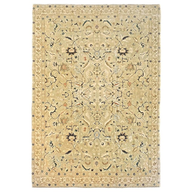 Condition: New Origin: Turkey Design: Agra Thickness: 1/4" Actual size: 8.11x12.6 Color: Light Olive, Brown, Emerald Green...