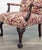 Wood Drexel Heritage Louis XV Style Carved Lounge Chair For Sale - Image 7 of 14
