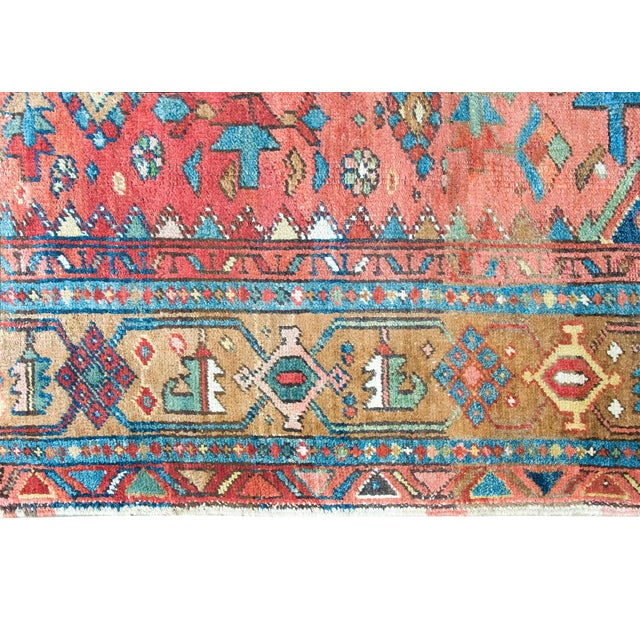 Early 20th Century Persian Heriz Rug For Sale - Image 15 of 15