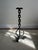 Brutalist Spanish Midcentury Wrought Iron Chain Candle Holder For Sale - Image 4 of 9