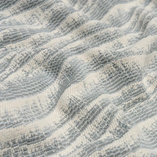 Schumacher SAMPLE - Schumacher Ridgeline Fabric In Celestial For Sale - Image 4 of 4