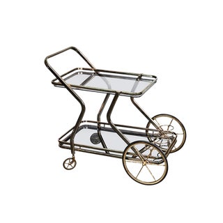 1960s Mid-Century Modern Bar Cart For Sale