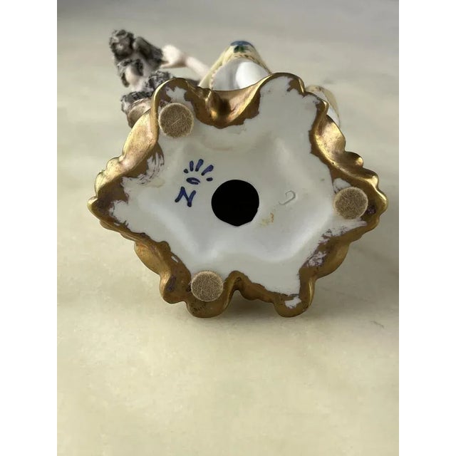 Porcelain Statuette from Capodimonte, Italy, 1970s For Sale - Image 9 of 10