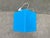 Plastic Postmodern Blue Prism Shape Floor or Table Lamp from Heico, 1980s For Sale - Image 7 of 18