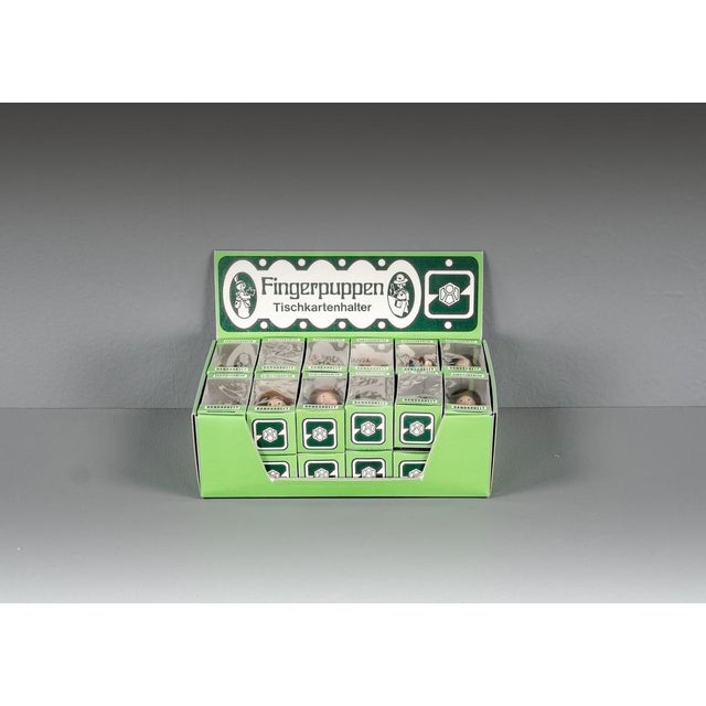 Finger Puppet Place Card Holders, 1960s, Set of 24 For Sale - Image 11 of 14