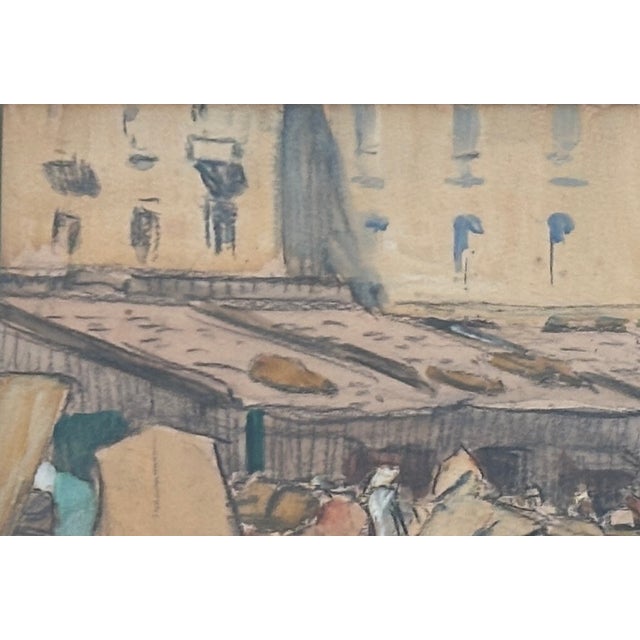Original Late 19th Century Art Hl Hildabrant Tangiers Drawing Framed For Sale - Image 13 of 17