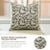 Bring the beauty of a floral downpour into your home with the "Pushp Varsha" block print handmade cushion cover. Crafted...