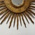 Mid-Century Modern Witches Sun Mirror in Gilded Wood, 1920s For Sale - Image 3 of 7