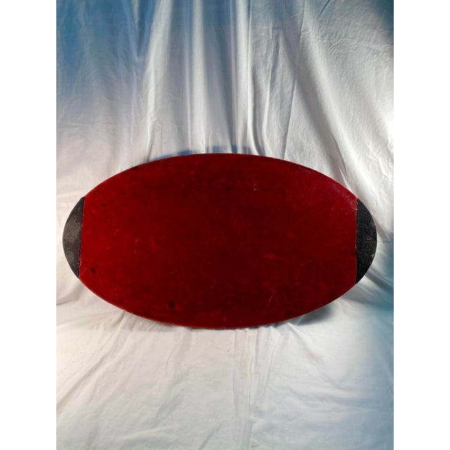 Antique, Large, Mahogany English Tray, Inlay With Decorative Inlay For Sale - Image 4 of 9