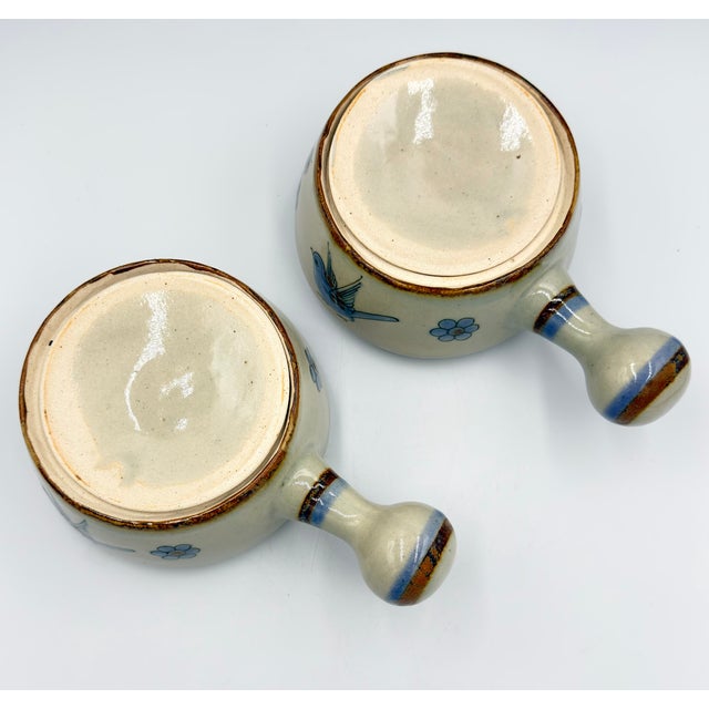 1960s Ken Edwards El Palomar Tonala Pottery Covered Casserole Serving Dishes - 2pc For Sale - Image 9 of 11