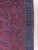 Early 20th Century Antique Persian Lavar Kerman Oriental Carpet, Handmade, Red, Ivory, Light Blue For Sale - Image 5 of 13