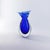 Murano Glass Dark Blue Vase by MadeForSoul For Sale - Image 6 of 6