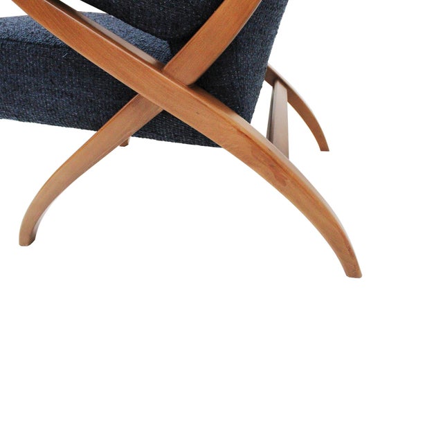 Mid-Century Modern Fiorenza Armchairs by Franco Albini for Arflex, Italy, 1950s, Set of 2 For Sale - Image 6 of 8