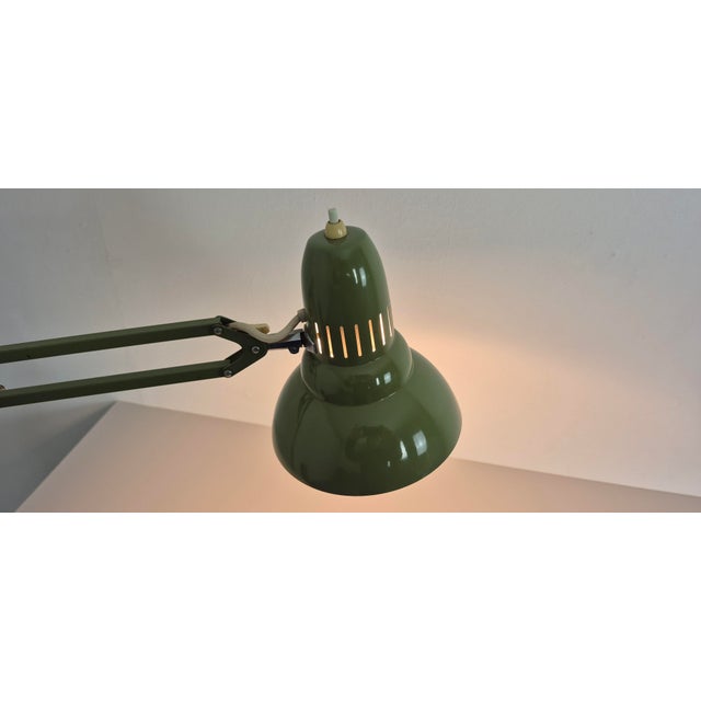 Vintage Green Table Lamp from Ledu, Sweden, 1960s For Sale - Image 13 of 18