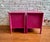 19th Century Pair Vintage Faux Bamboo Pink Nightstands For Sale - Image 5 of 8