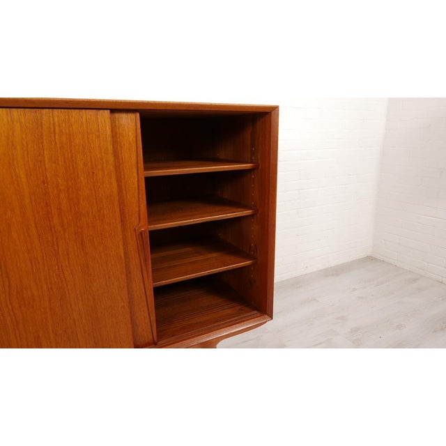 Vintage Danish Highboard by Omann Jun For Sale - Image 11 of 18