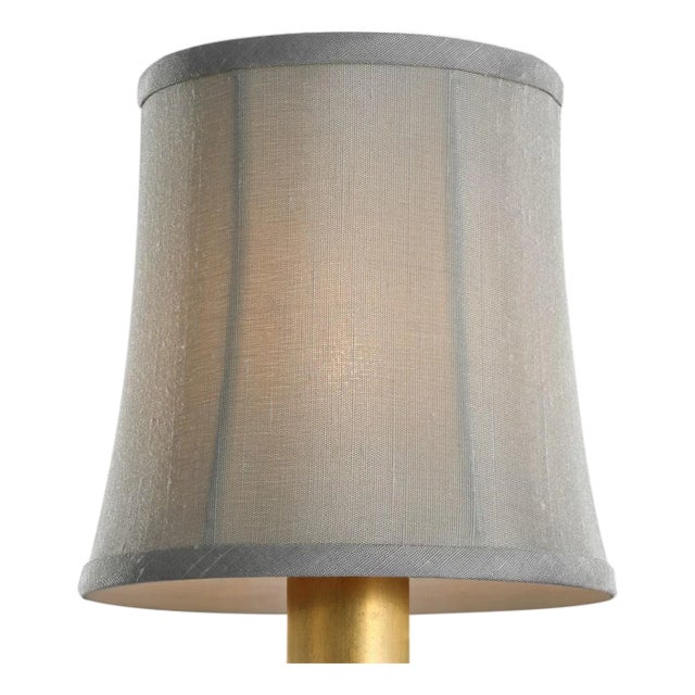Visual Comfort Signature 5" Mist Silk Soft Empire Shade For Sale