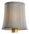 Visual Comfort Signature 5" Mist Silk Soft Empire Shade For Sale