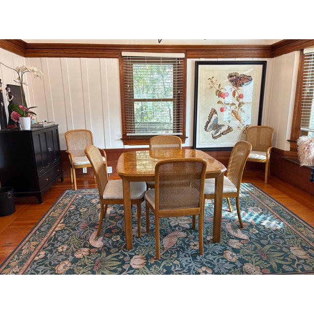 Serve your holiday dinner in stunning vintage style with this gorgeous dining set! Rare set from the Formations Attributed...