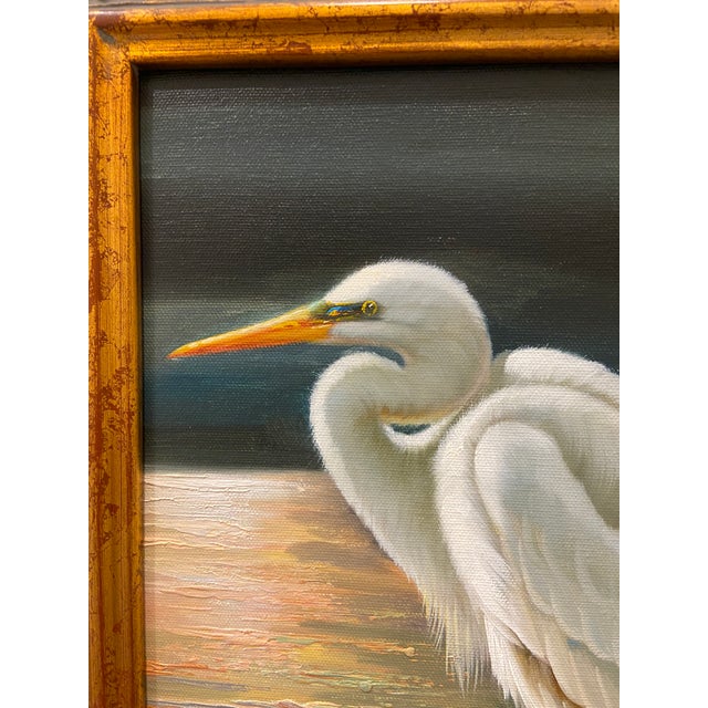Paul Brunelle's Heron Painting For Sale - Image 4 of 10