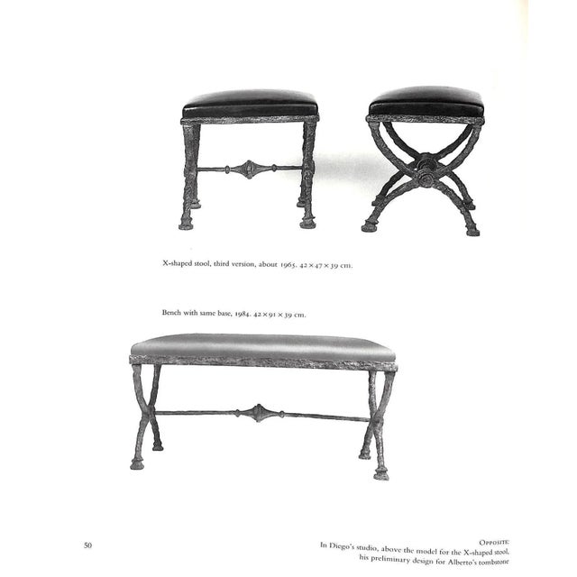 "Diego Giacometti" Book 1986 Marchesseau, Daniel For Sale - Image 4 of 12