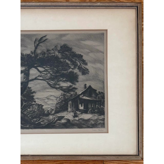 Sam Thal (1903-1964) Fine Drypoint Etching, Framed For Sale - Image 4 of 7