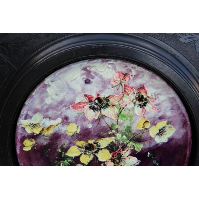 Framed Plates by Jérôme Massier for Vallauris, Set of 2 For Sale - Image 9 of 15
