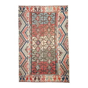 Antique Handwoven Turkish Museum Qualty Kilim