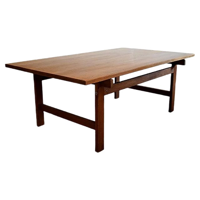 Mid-Century Modern Coffee Table by Hans J. Wegner for Andreas Tuck, 1960s For Sale