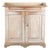 19th Century Swedish Original Hand-Painted Pine Sideboard Buffet Cabinet For Sale