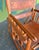 Vintage Embossed Leather Costa Rican Rocking Chair For Sale - Image 4 of 11