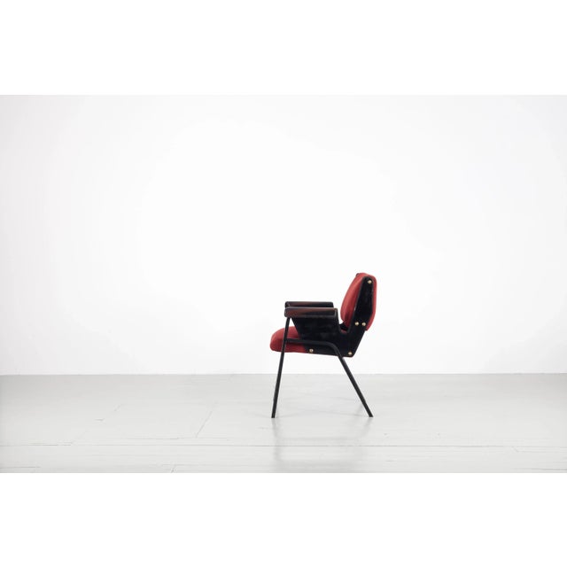 Black Albenga Dining Chairs by Gustavo Pulitzer for Arflex, Italy, 1955, Set of 8 For Sale - Image 8 of 18