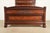 Bernheimer Collection Antique Eastlake Victorian Carved Walnut and Burl Wood Queen Size Bed, Circa 1880s For Sale - Image 9 of 11