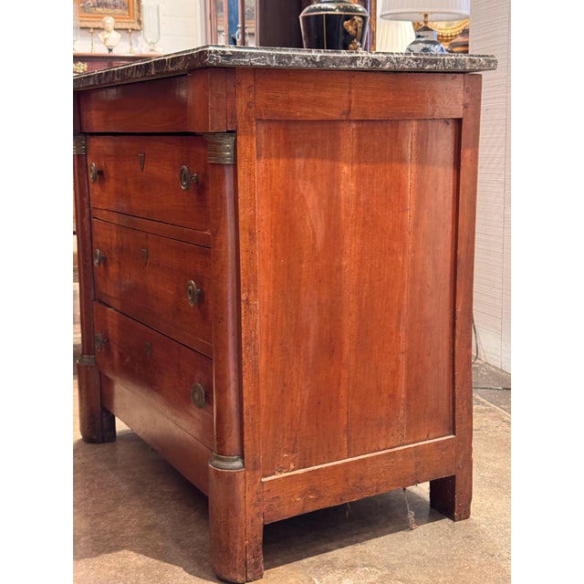 Brown 19th Century French Empire Chest For Sale - Image 8 of 11