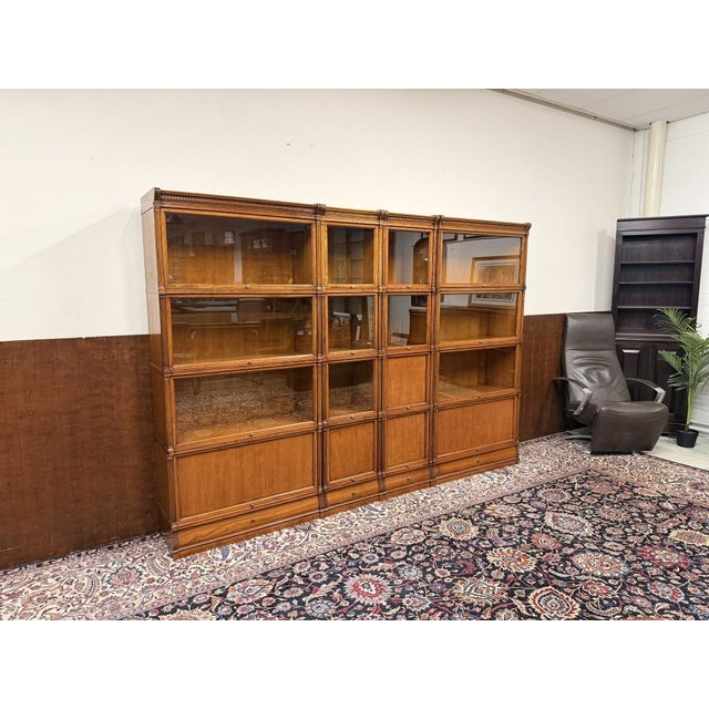 Ambassador Bookcase from Globe Wernicke For Sale - Image 3 of 18
