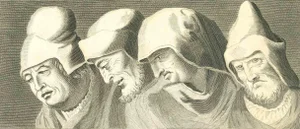 Philip Audinet, Heads of Men, Original Etching, 1810