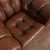 Pair of 20th Century English Brown Leather Club Chairs For Sale - Image 9 of 16