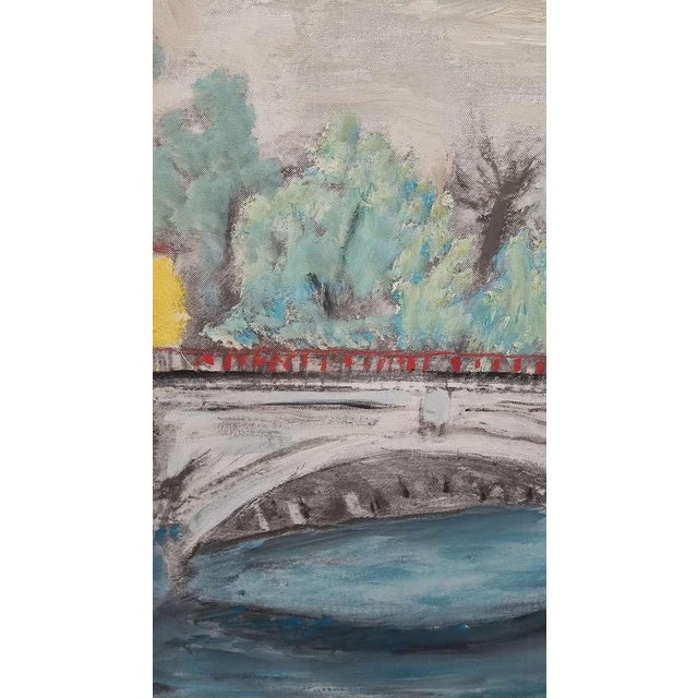 Angelo Del Bon, Untitled, 1936, Oil on Canvas, Framed For Sale - Image 3 of 18