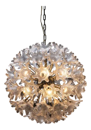 Murano Glass Chandelier by Paolo Venini, Italy, 1960s