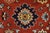 Mahal Rug 9' X 12'5' Red Wool Traditional Hand-Knotted Oriental Carpet For Sale - Image 10 of 15