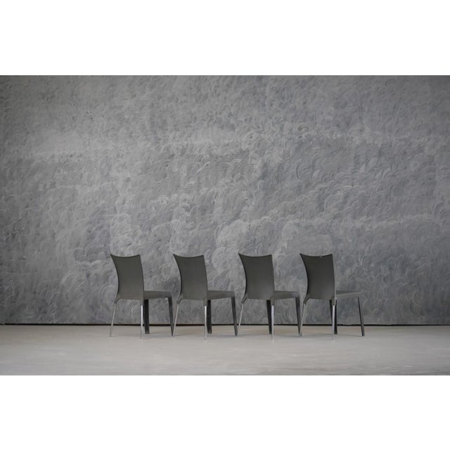 Jo Chairs by Robbi Cantarutti and Claudio Biferali for Arrmet, Italy, 2000s, Set of 4 For Sale - Image 3 of 14