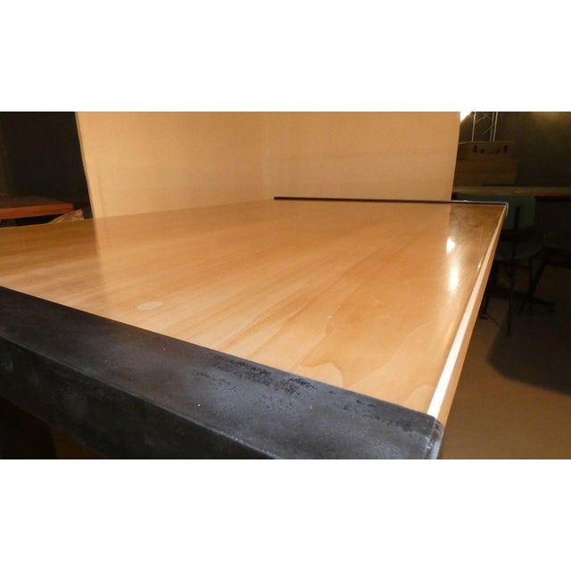Italian Industrial Maple Dining Table from Officina di Ricerca, 1990s For Sale - Image 10 of 18