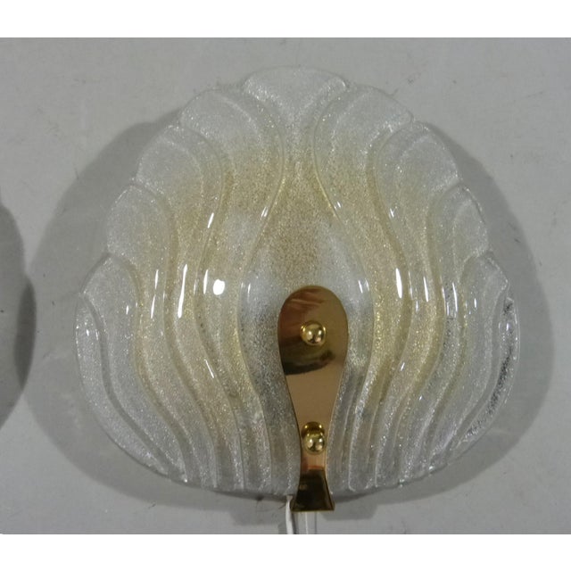 Murano Glass Wall Lamps by Hillebrand 1960s, Set of 2 For Sale - Image 9 of 18