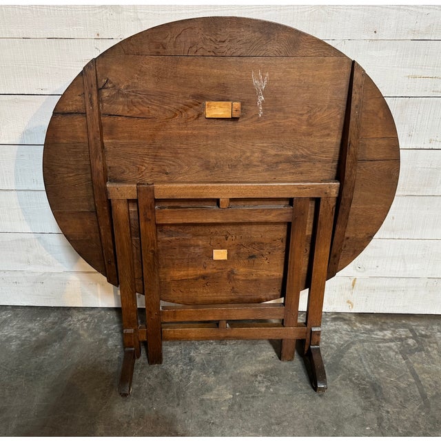 Antique French Wine Tasting Table, 1820 For Sale - Image 10 of 11