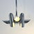 Chromed Structural Pendant Lamp by Oscar Torlasco for Stilkronen, 1960s For Sale - Image 3 of 10