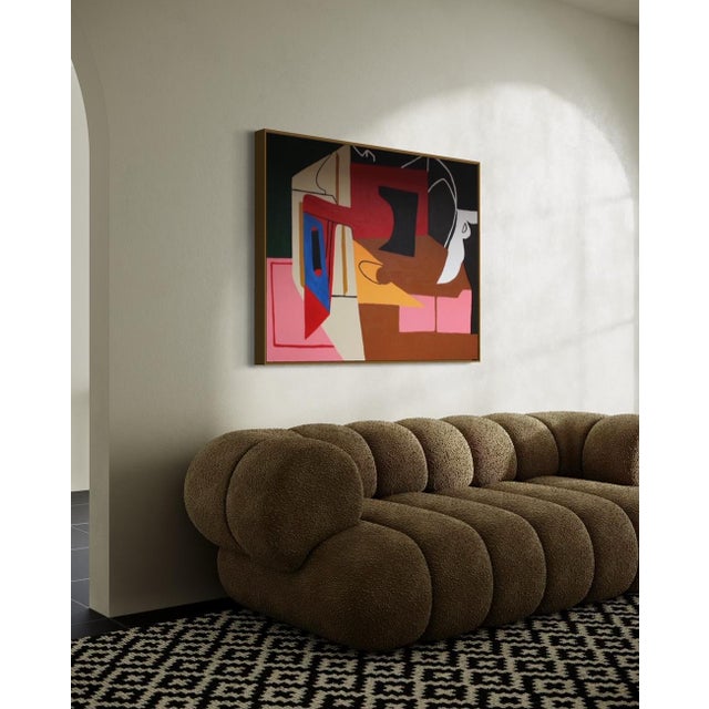Bodasca, Abstract Geometric Forms No. 7, 2026, Acrylic on Canvas For Sale - Image 9 of 12