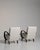Cream Mid 20th Century Jindřich Halabala Cream Wood Pair of Club Chairs For Sale - Image 8 of 12